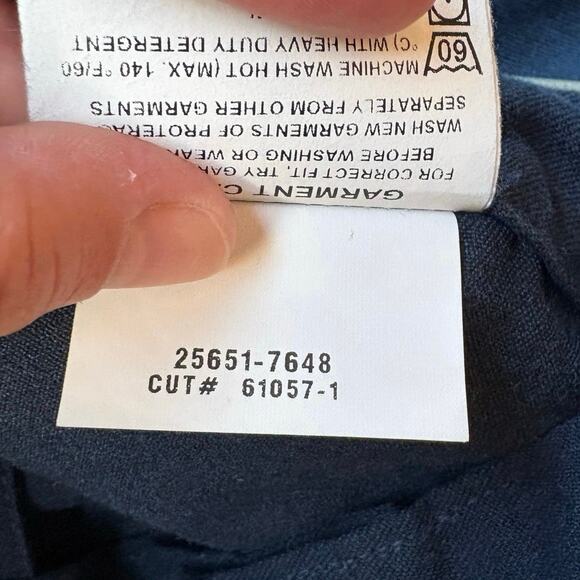 DRIFIRE Navy Flight Deck Fire Resistant Comfort Fit Cargo Pocket Pants - 34L - Picture 10 of 11